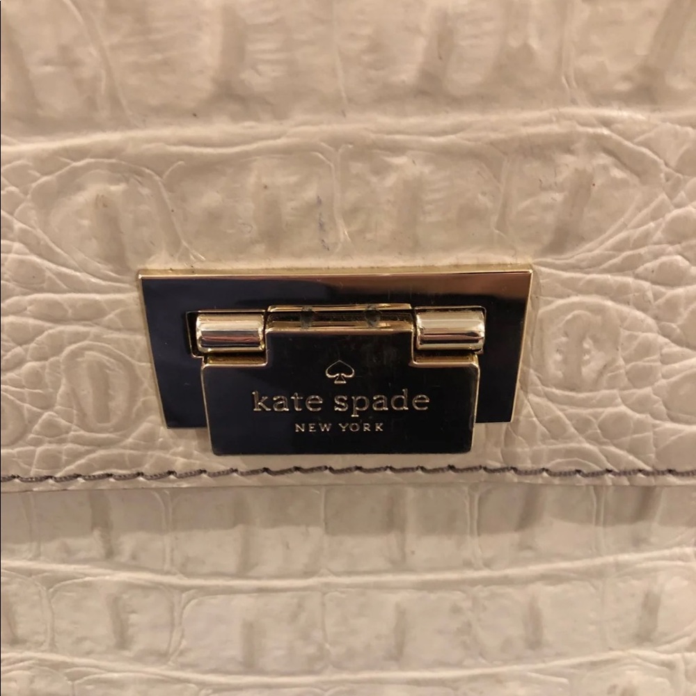 Cream Kate Spade Satchel - Picture 2 of 6